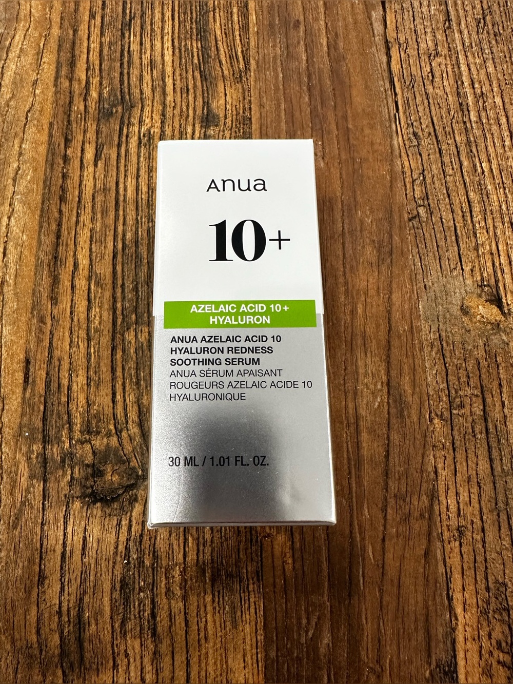 Anua 10+ Azelaic Acid 10 Hyaluron Soothing Serum - White/Green